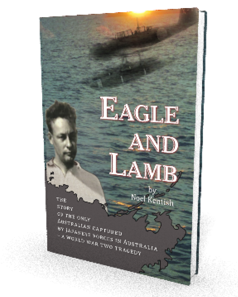 EAGLE AND LAMB 3D Book Cover Render